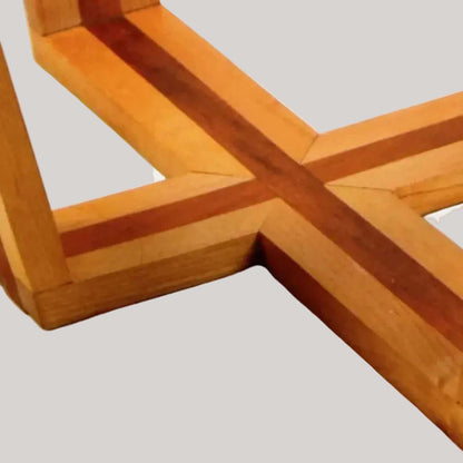 Mesa de centro de madera maciza Qüero