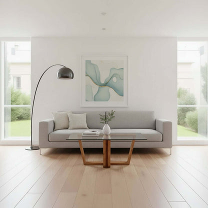 Mesa de centro de madera maciza Qüero